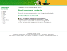 Tablet Screenshot of circoli.legambiente.org
